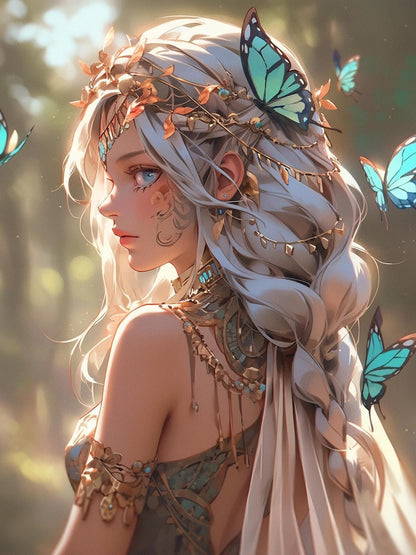 Beautiful Girl | Diamond Painting