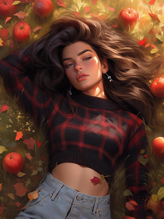 Beautiful Girl | Diamond Painting