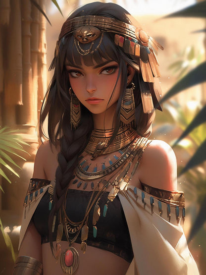 Beautiful Girl | Diamond Painting