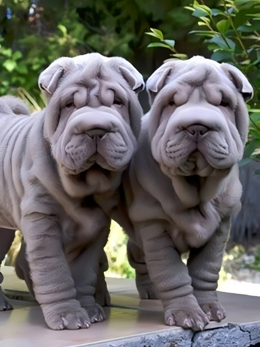 Shar Pei Dog | Diamond Painting