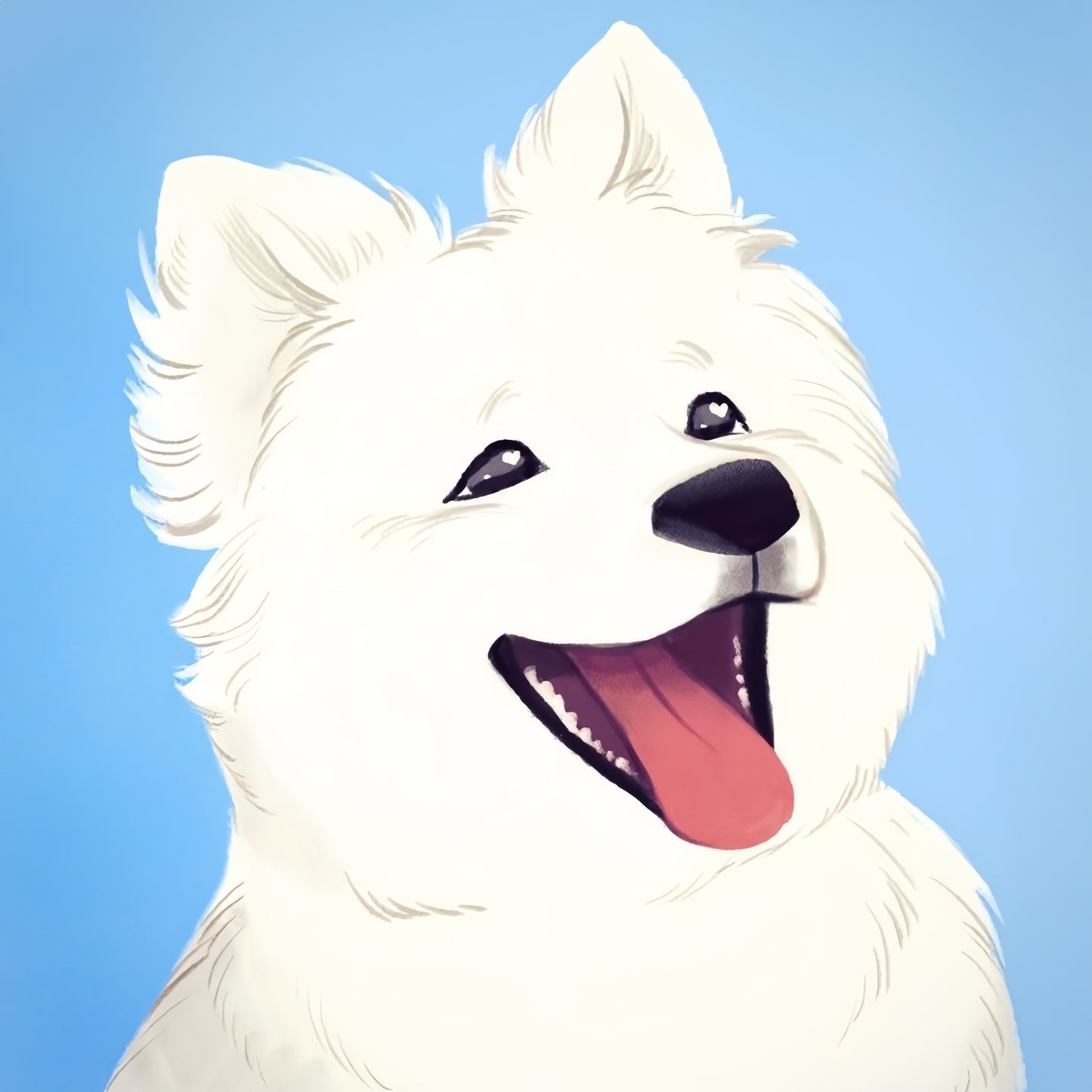Samoyed Dog | Diamond Painting