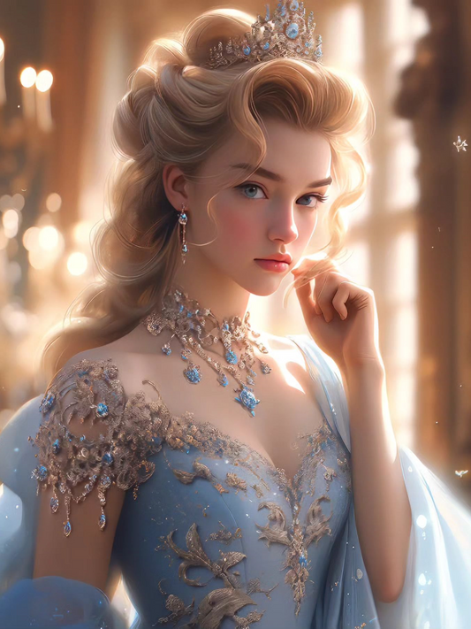 Beautiful Girl | Diamond Painting