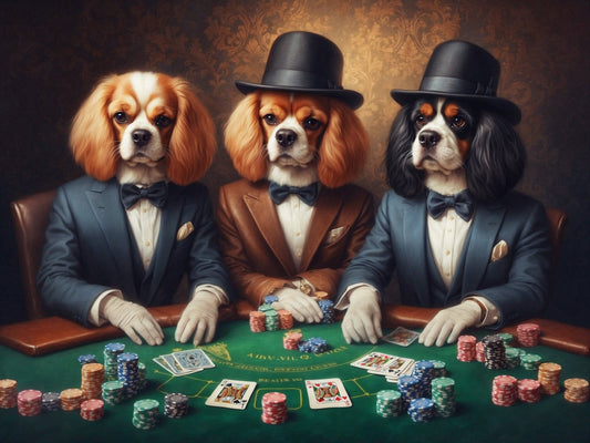 Playing Poker Dog | Diamond Painting