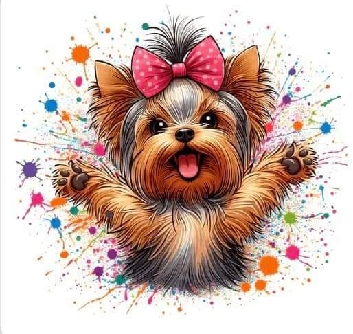 Dog Yorkie | Diamond Painting