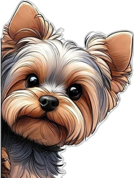 Dog Yorkie | Diamond Painting
