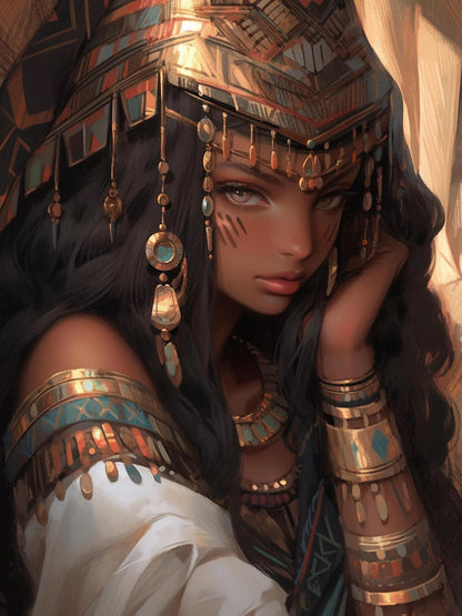 Beautiful Girl | Diamond Painting