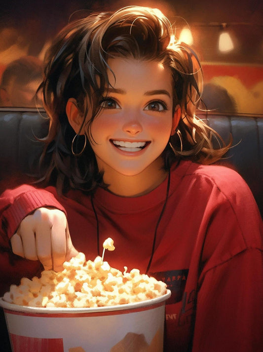 Beautiful Girl | Diamond Painting