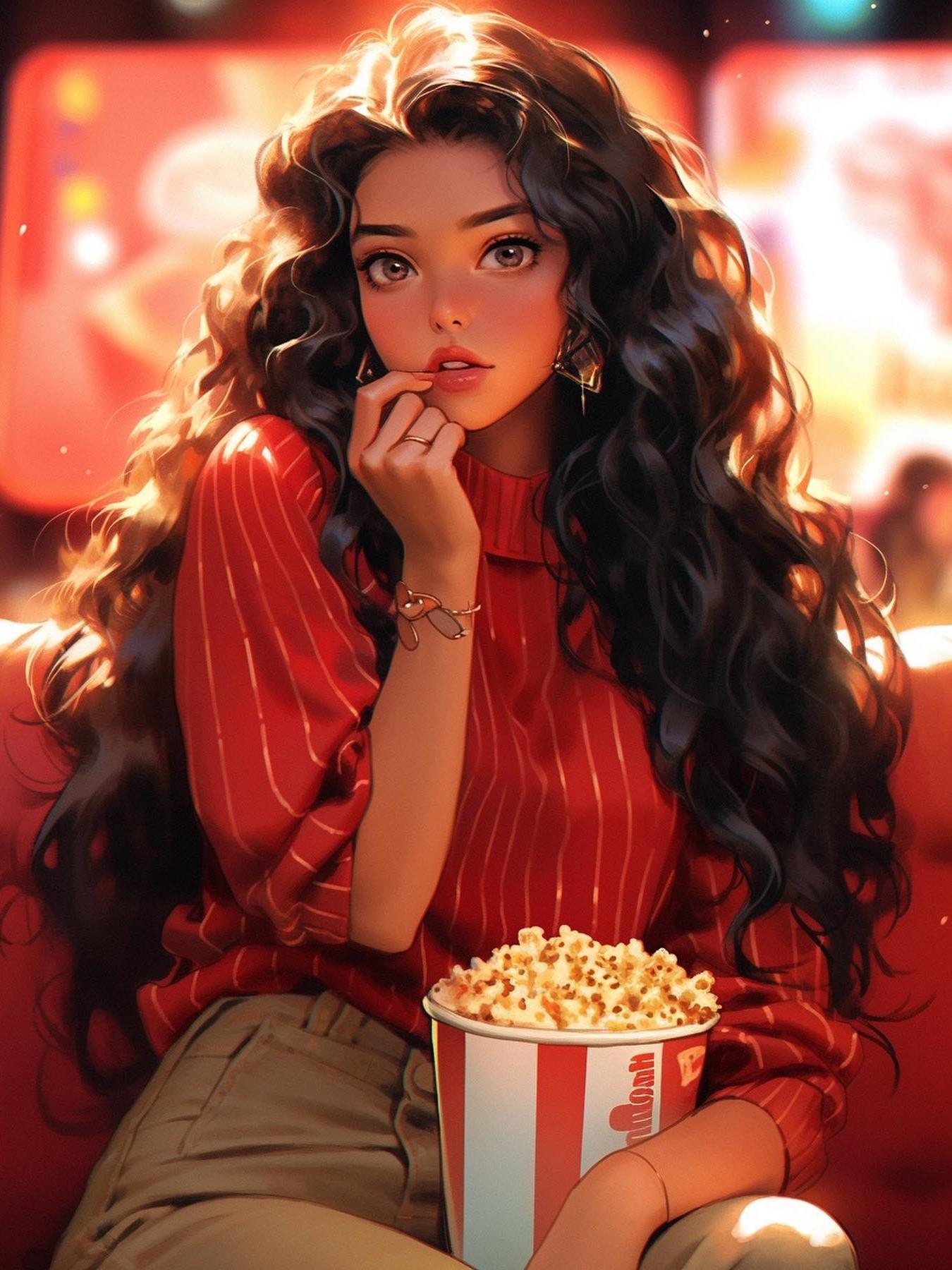 Beautiful Girl | Diamond Painting