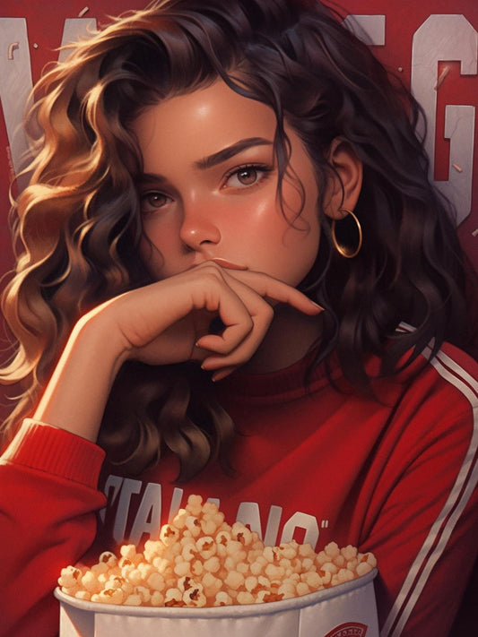 Beautiful Girl | Diamond Painting