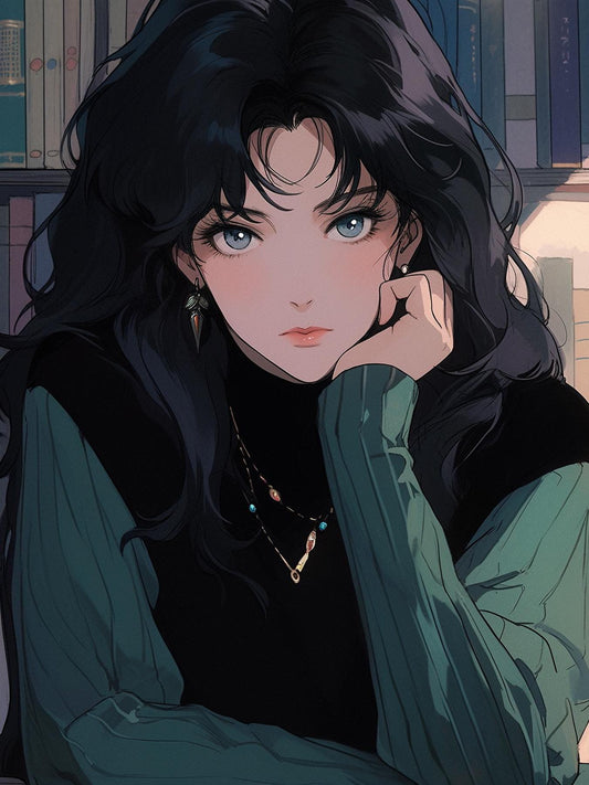 Beautiful Girl | Diamond Painting
