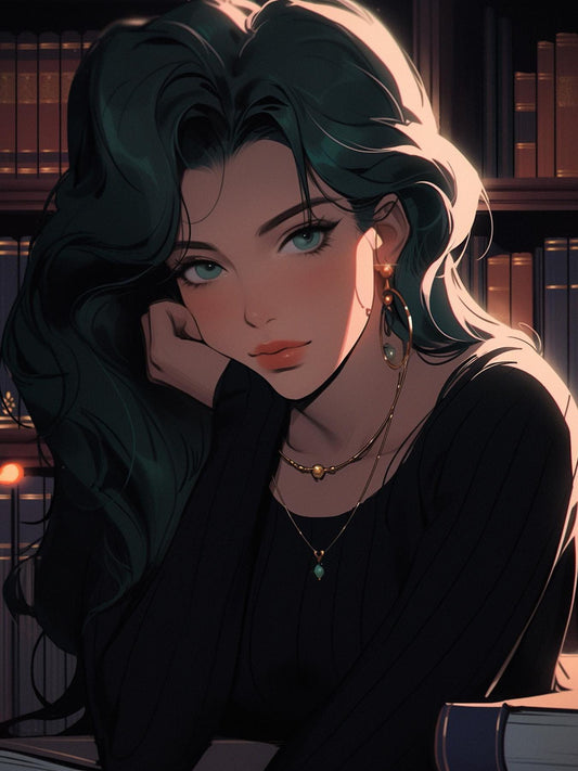 Beautiful Girl | Diamond Painting