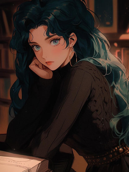 Beautiful Girl | Diamond Painting
