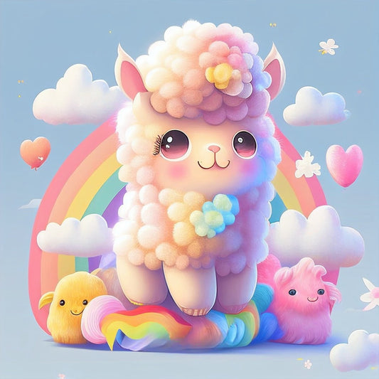 Sheep Goat Alpaca | Diamond Painting