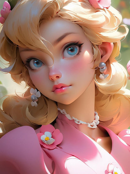 Beautiful Girl | Diamond Painting