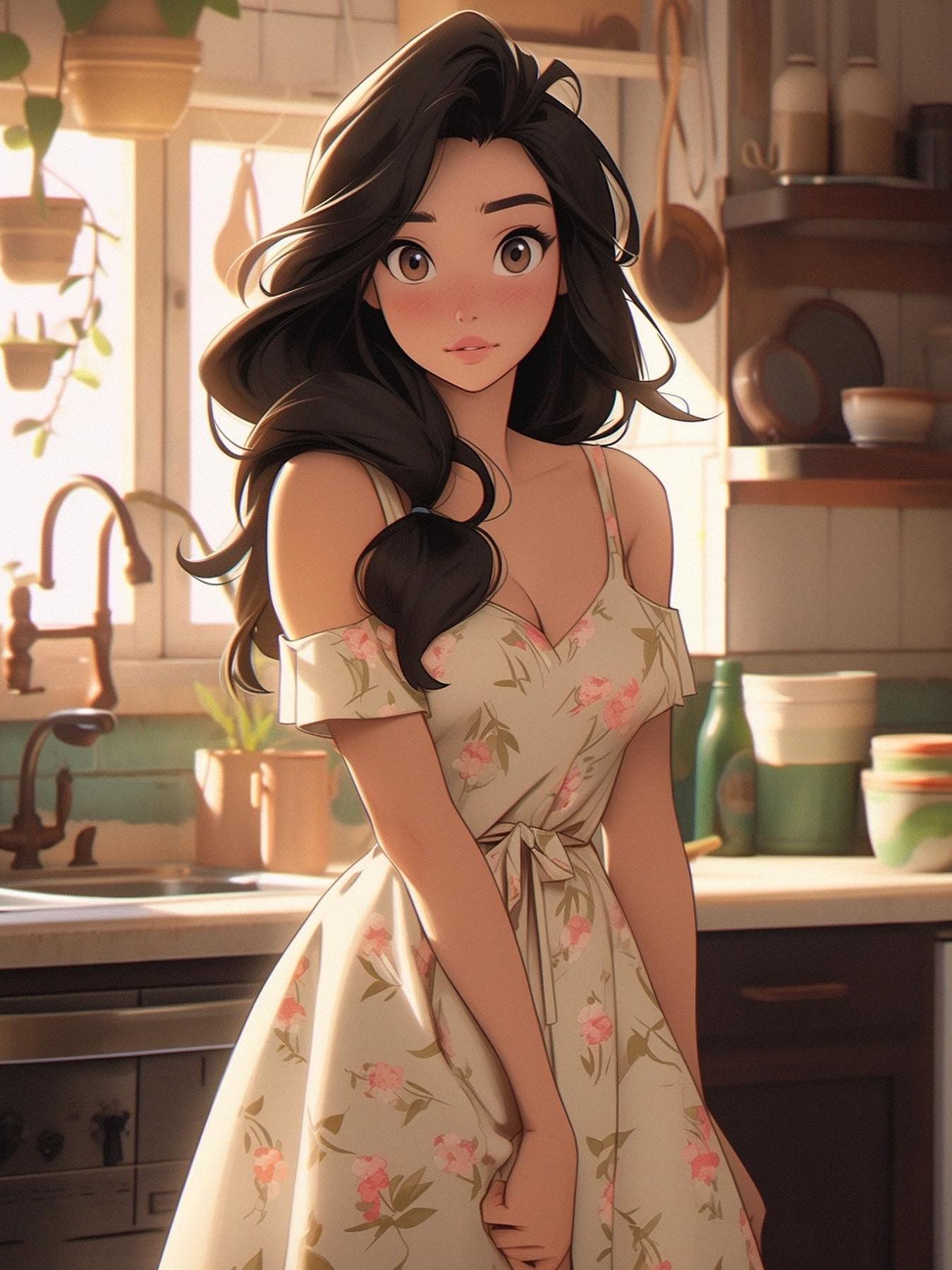 Beautiful Girl | Diamond Painting