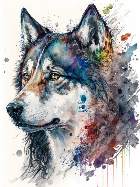 Husky Dog | Diamond Painting