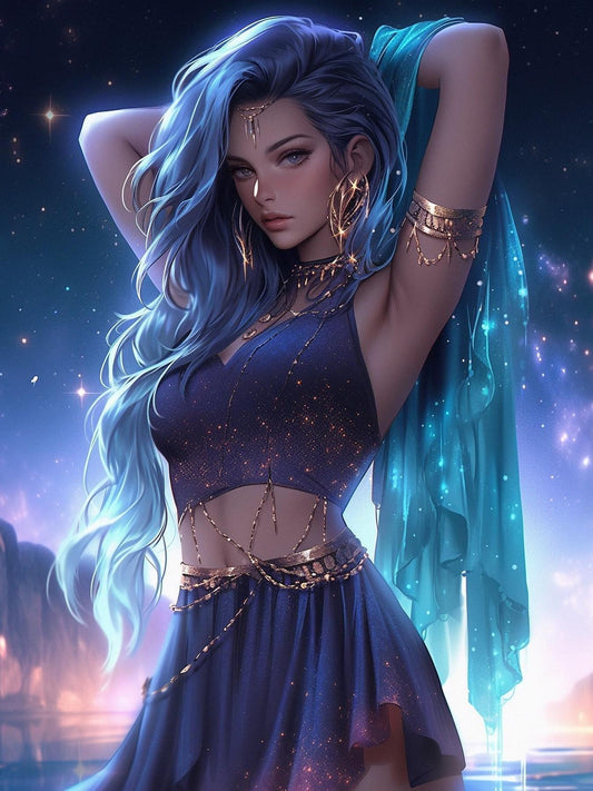 Beautiful Girl | Diamond Painting