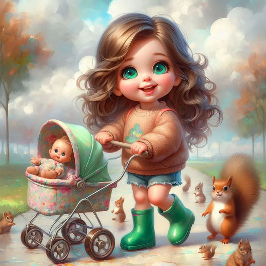 Little Girl | Diamond Painting