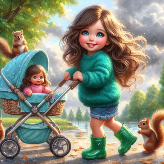 Little Girl | Diamond Painting