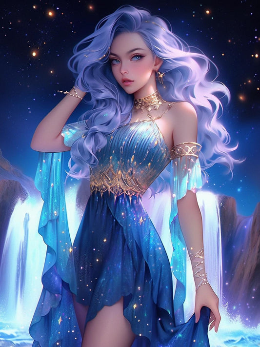Beautiful Girl | Diamond Painting