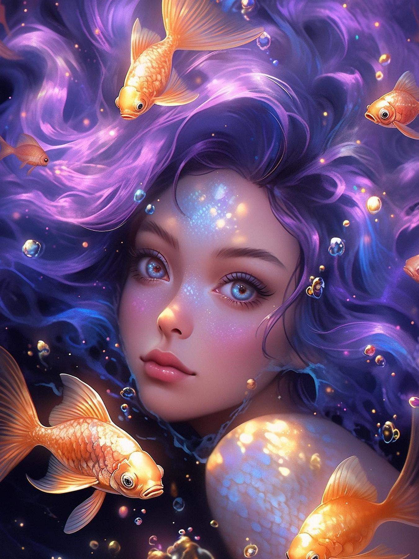 Beautiful Girl | Diamond Painting