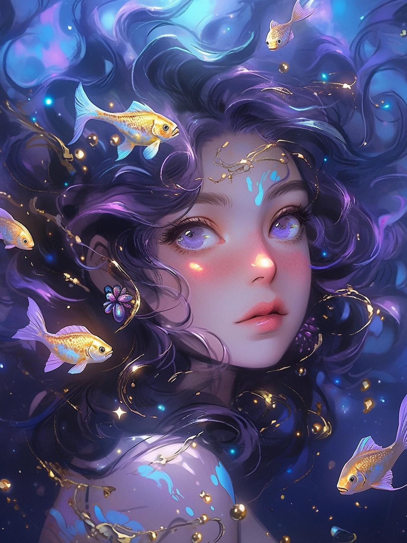 Beautiful Girl | Diamond Painting
