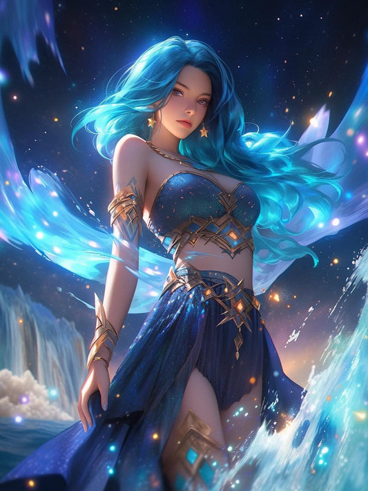 Beautiful Girl | Diamond Painting