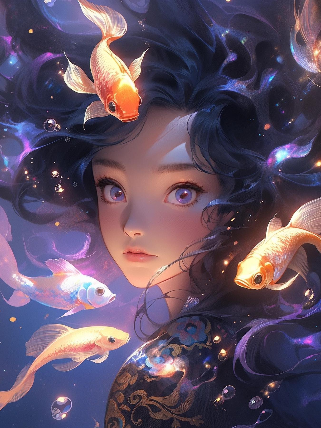 Beautiful Girl | Diamond Painting