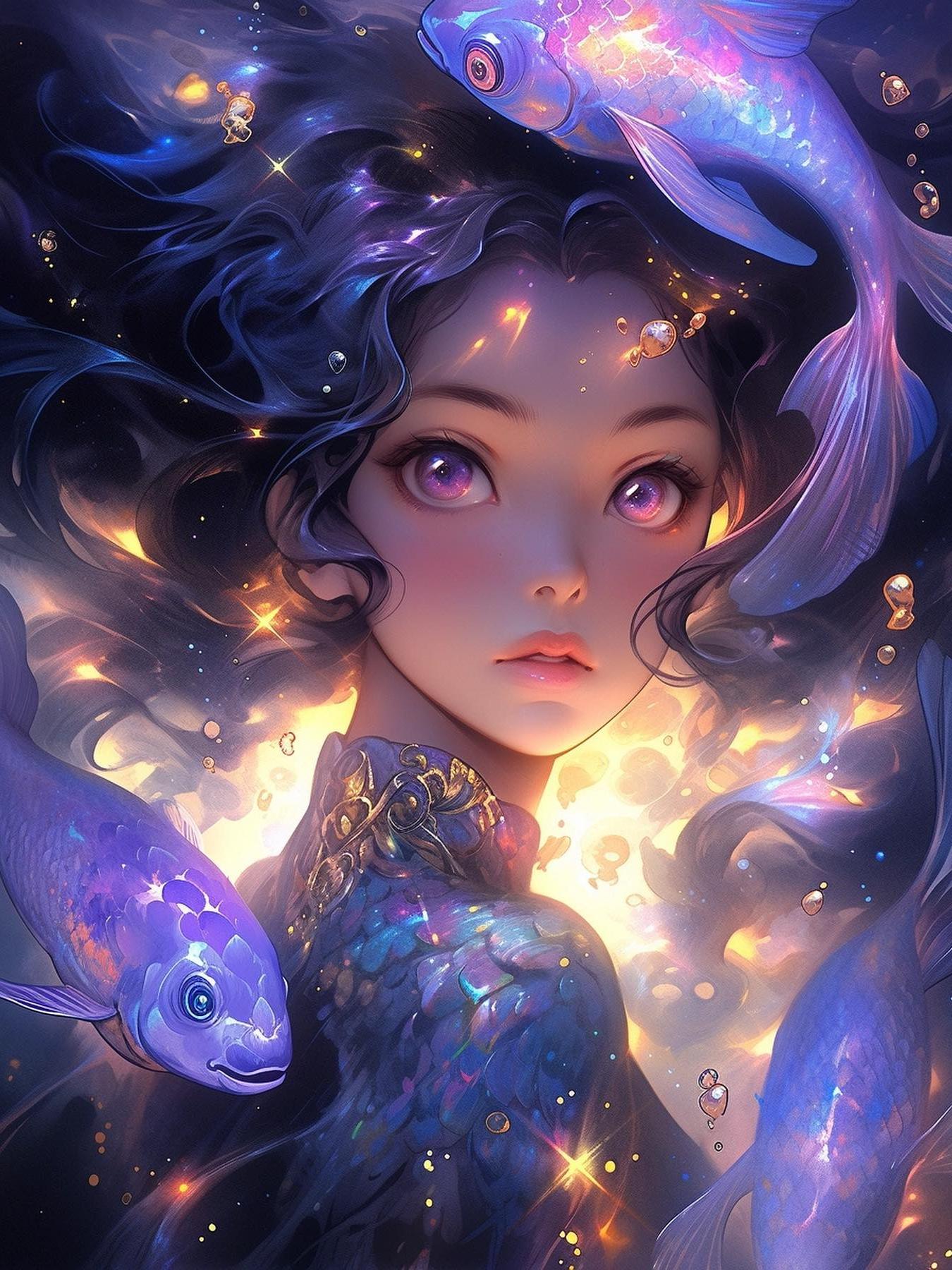 Beautiful Girl | Diamond Painting