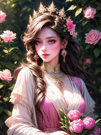 Beautiful Girl | Diamond Painting