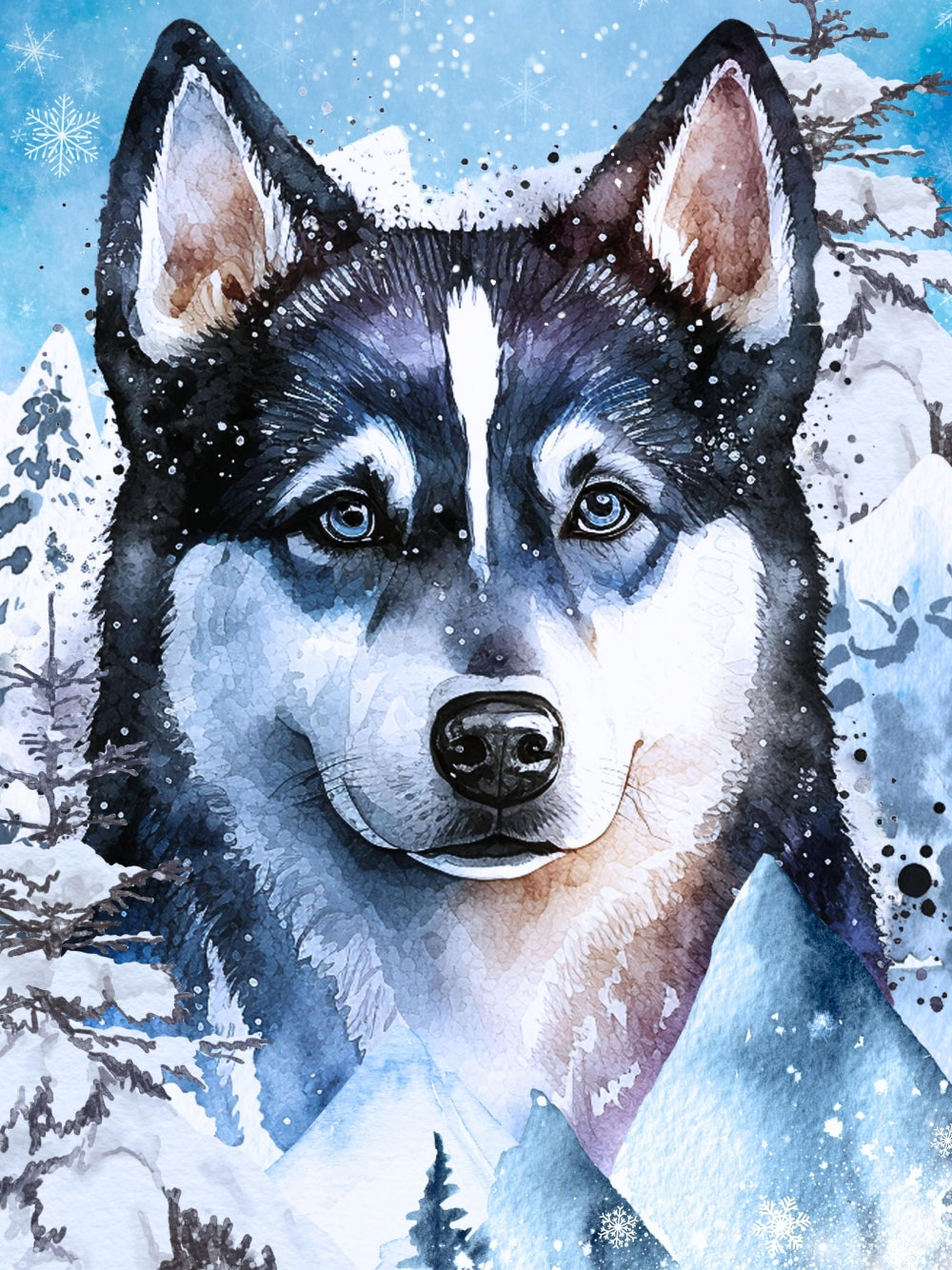 Husky Dog | Diamond Painting