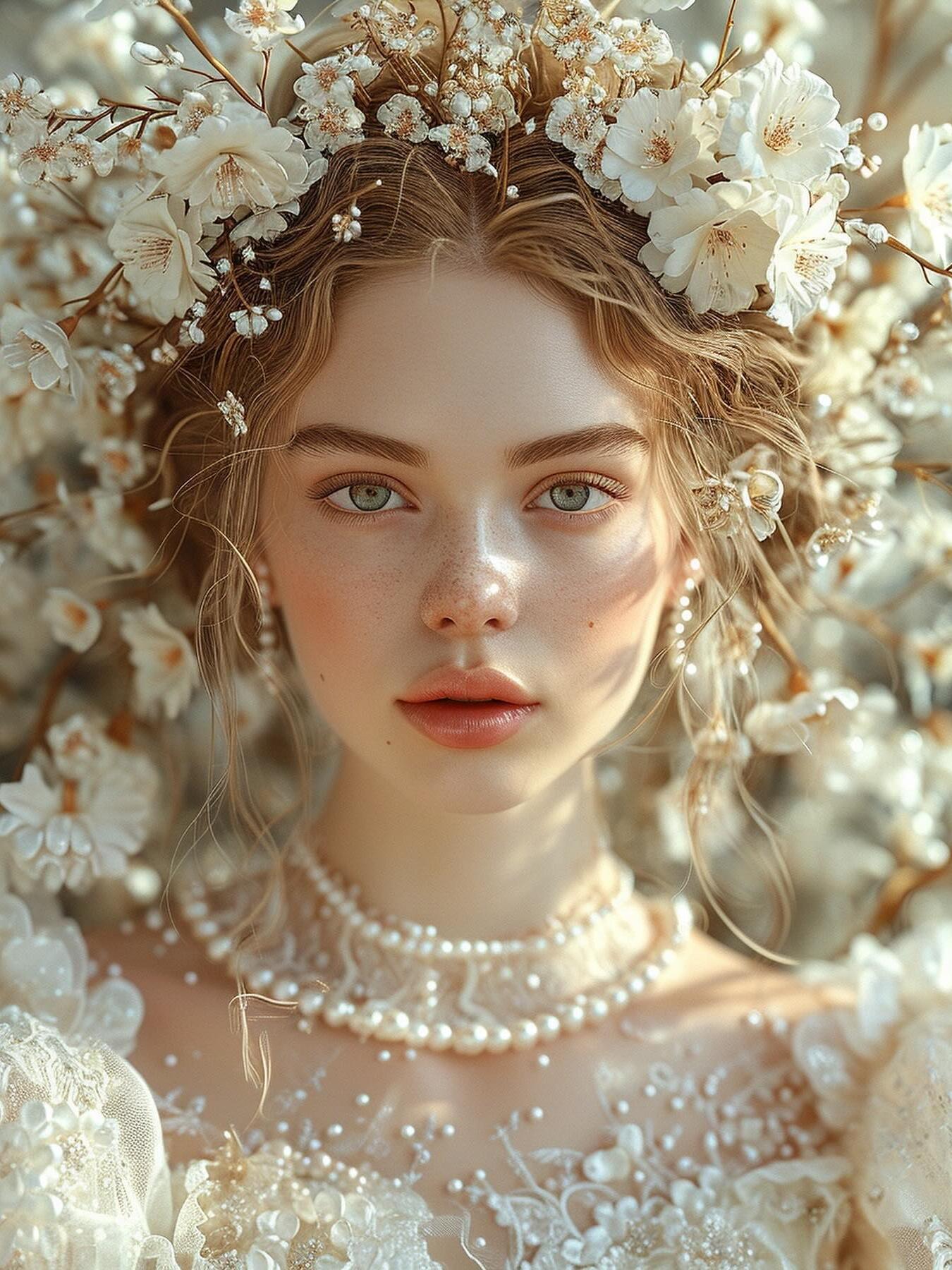 Beautiful Girl | Diamond Painting
