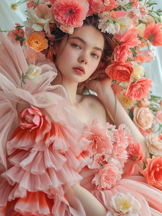 Beautiful Girl | Diamond Painting