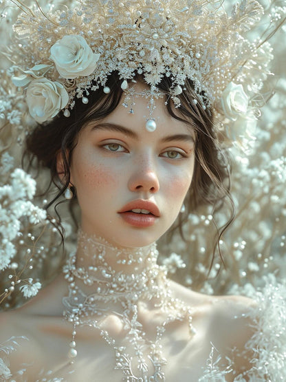Beautiful Girl | Diamond Painting