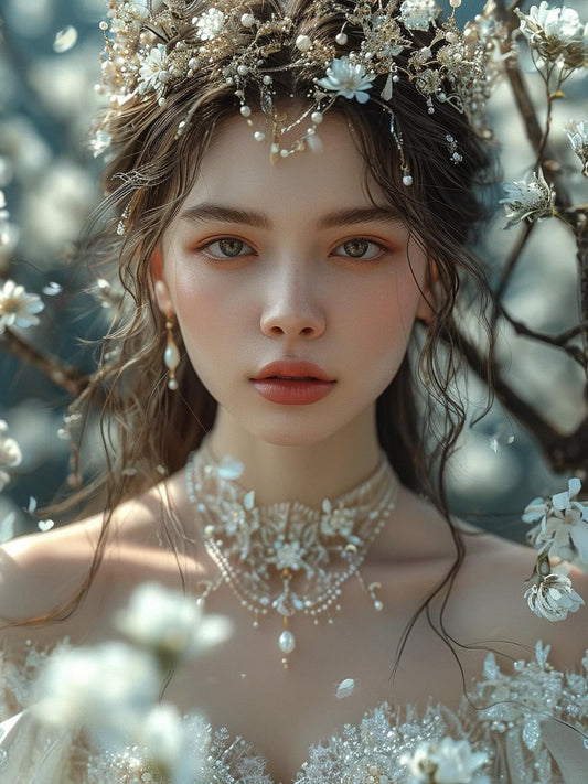 Beautiful Girl | Diamond Painting