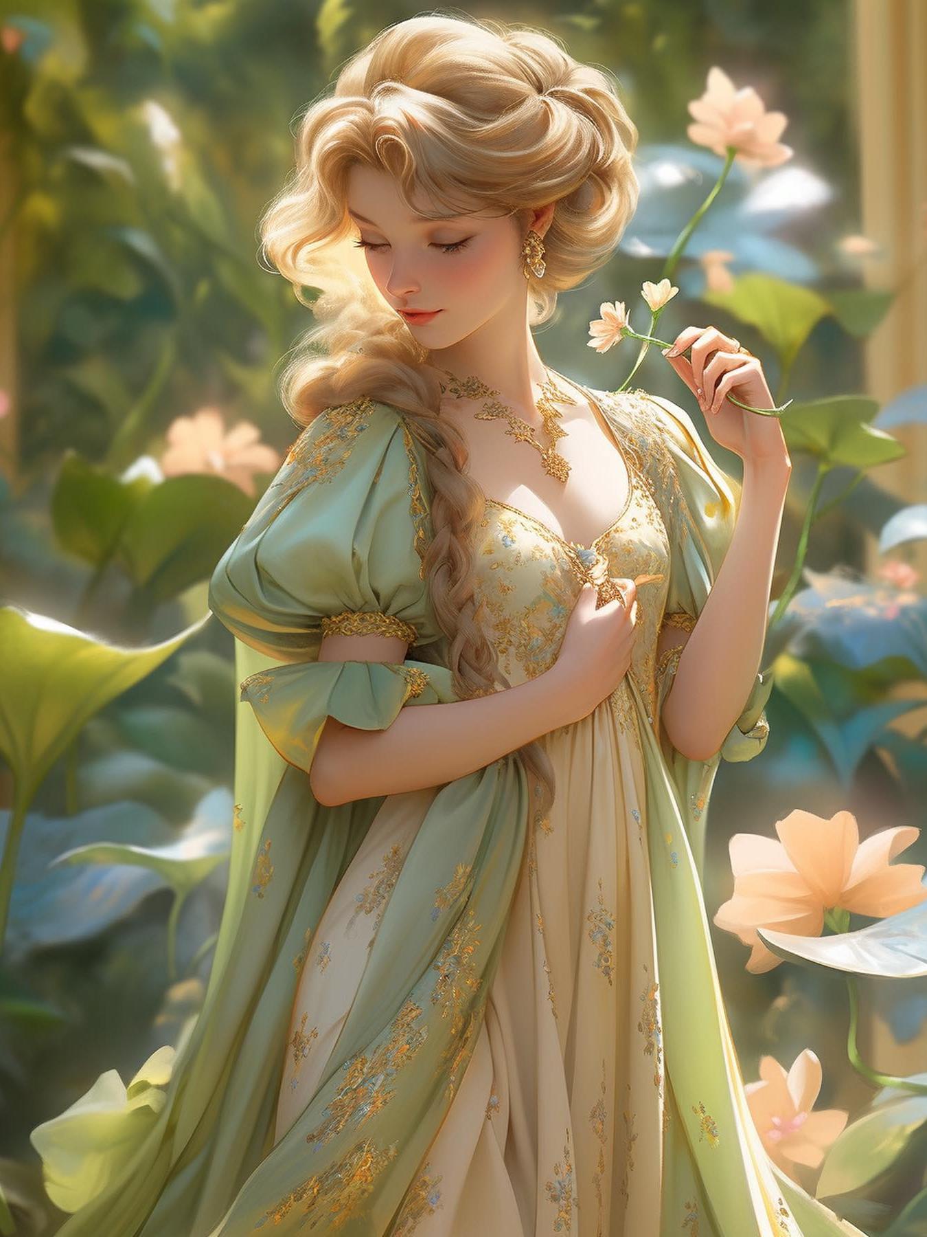 Beautiful Girl | Diamond Painting