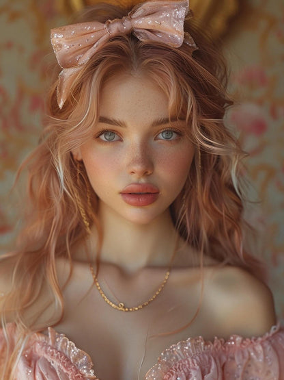 Beautiful Girl | Diamond Painting