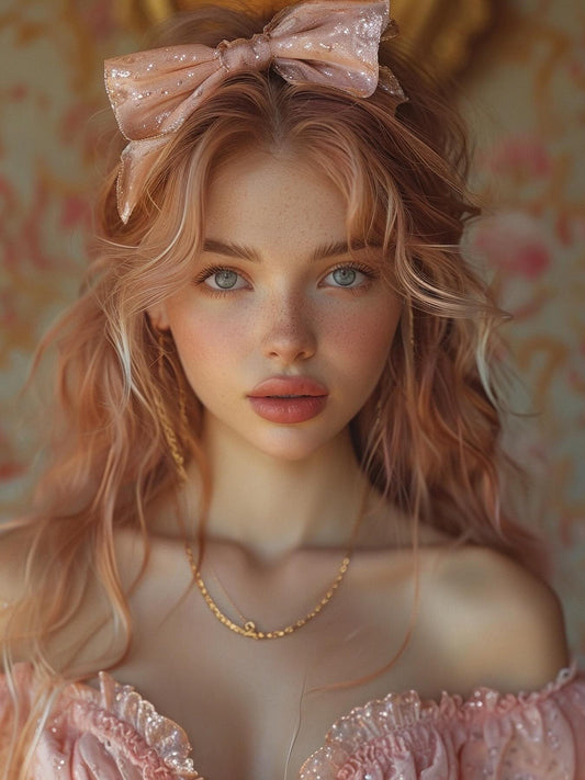 Beautiful Girl | Diamond Painting