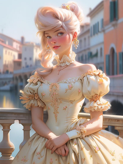 Beautiful Girl | Diamond Painting