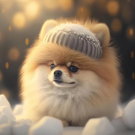 Pomeranian Dog | Diamond Painting