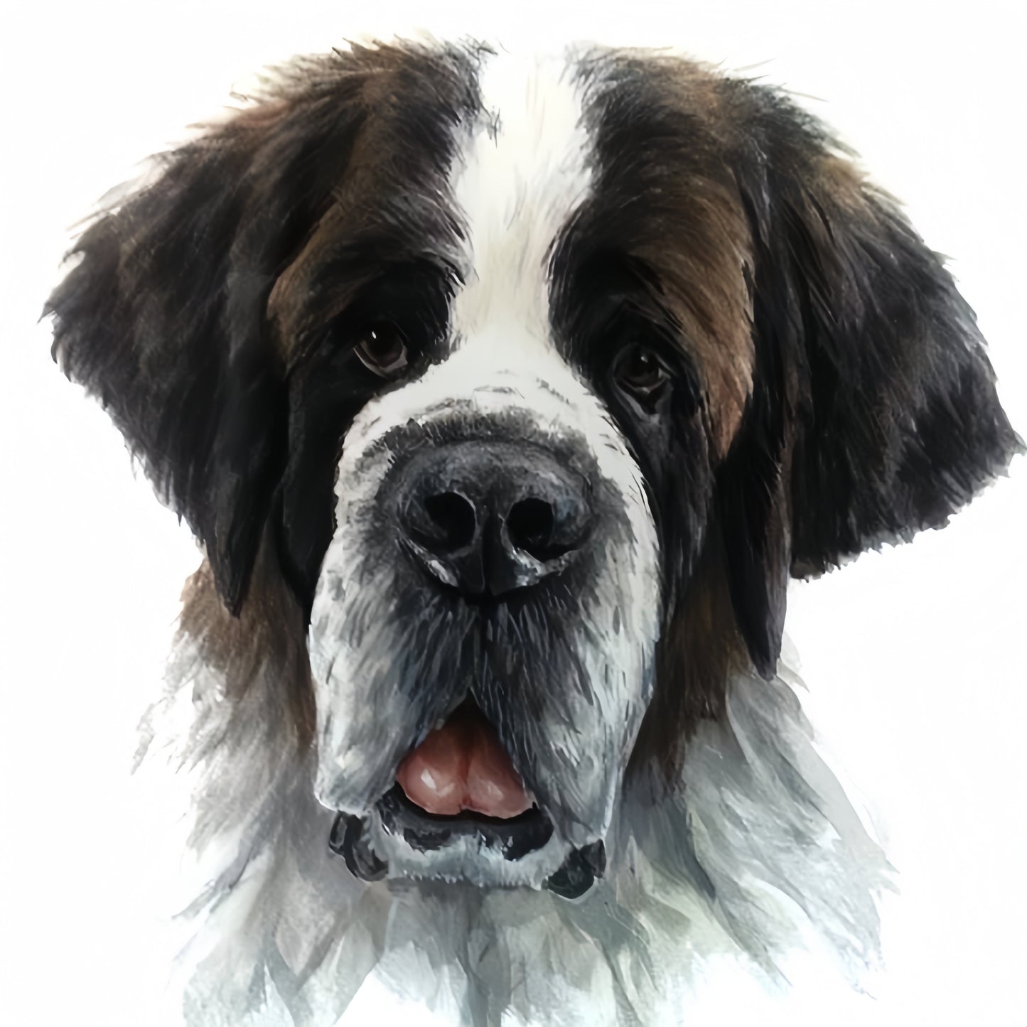 Saint Bernard Dog | Diamond Painting