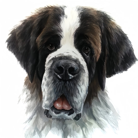Saint Bernard Dog | Diamond Painting