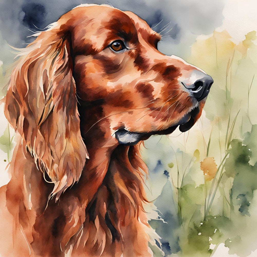 Irish Setter Dog | Diamond Painting