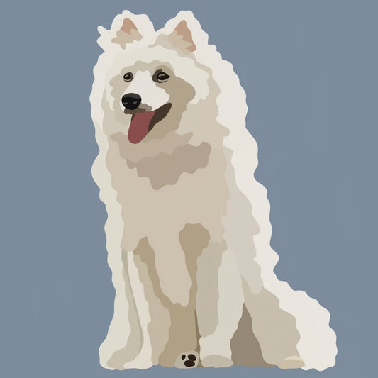 Samoyed Dog | Diamond Painting