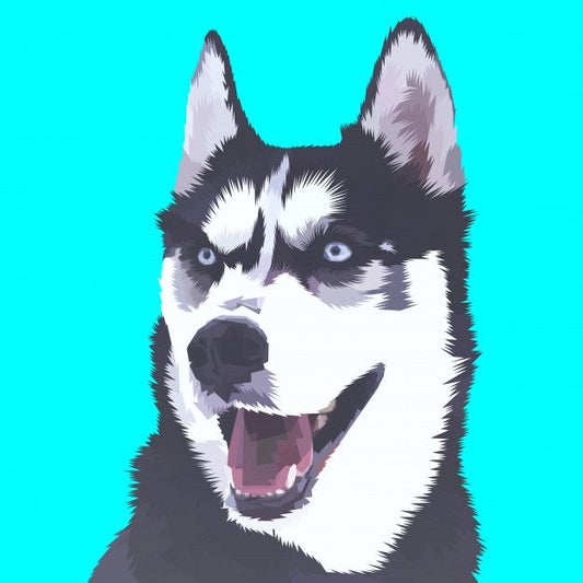 Husky Dog | Diamond Painting