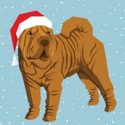 Shar Pei Dog | Diamond Painting