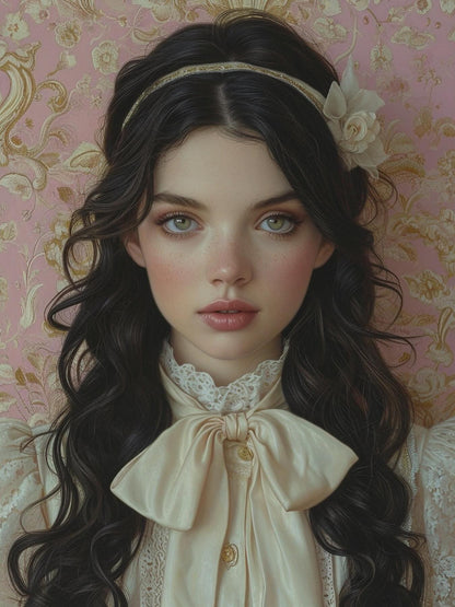 Beautiful Girl | Diamond Painting