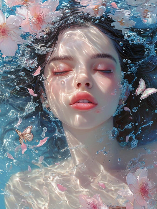 Beautiful Girl | Diamond Painting