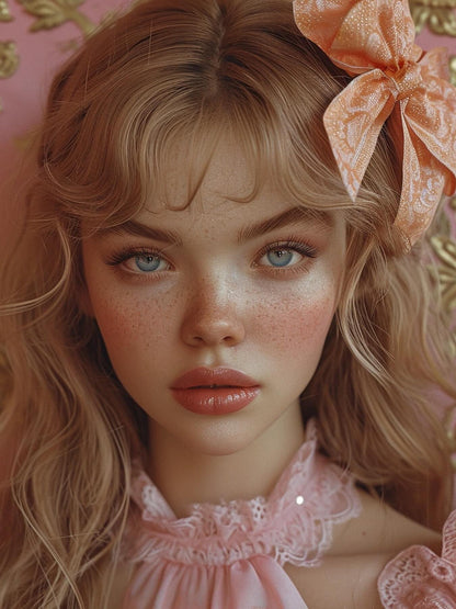 Beautiful Girl | Diamond Painting