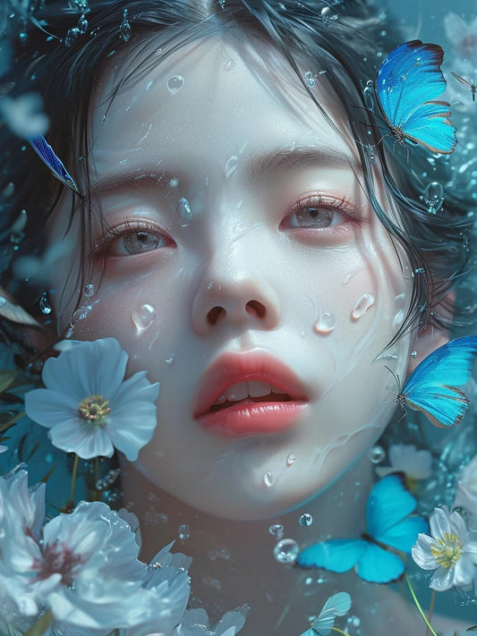 Beautiful Girl | Diamond Painting